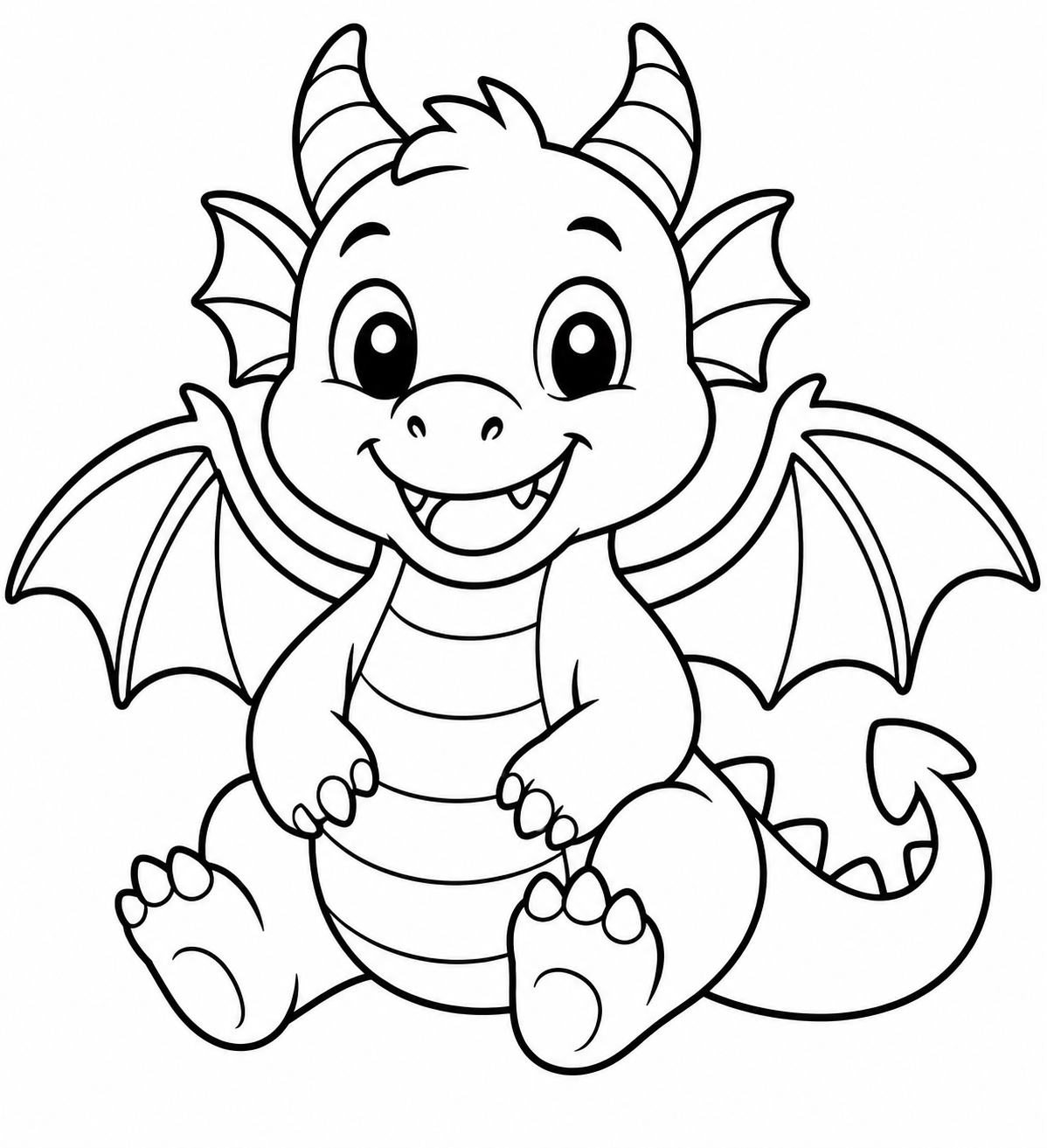 Dragon Coloring Page